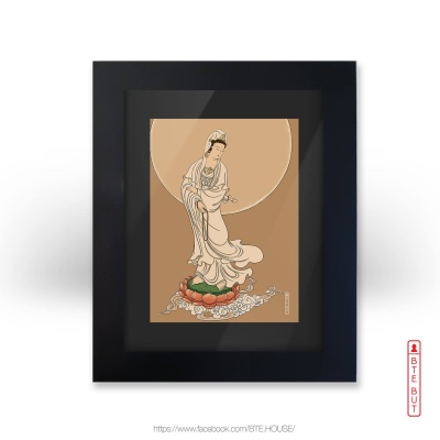 TRANH CANVAS THỤY SỸ - QUAN ÂM NAM HẢI